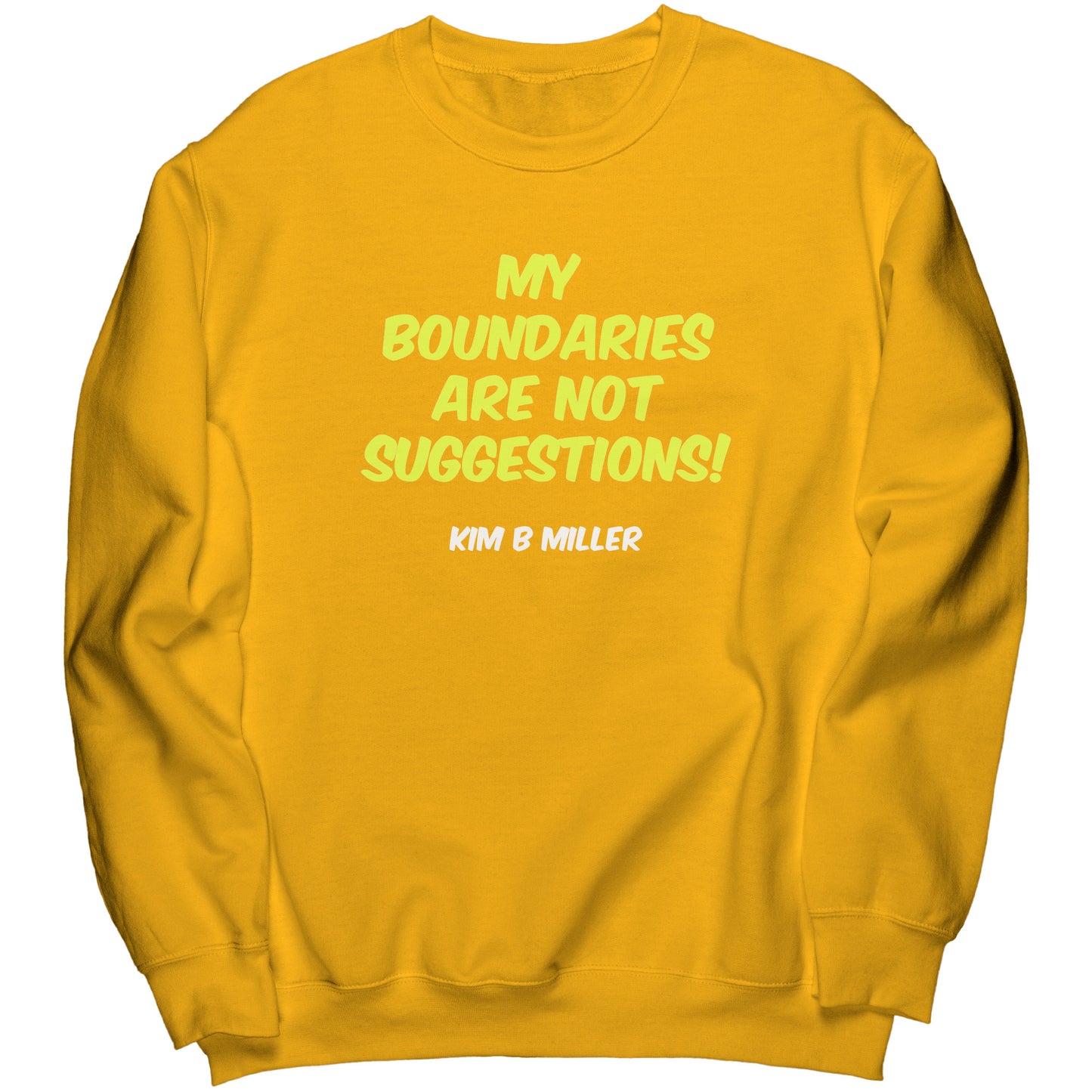 Boundaries Port & Co Crewneck Sweatshirt