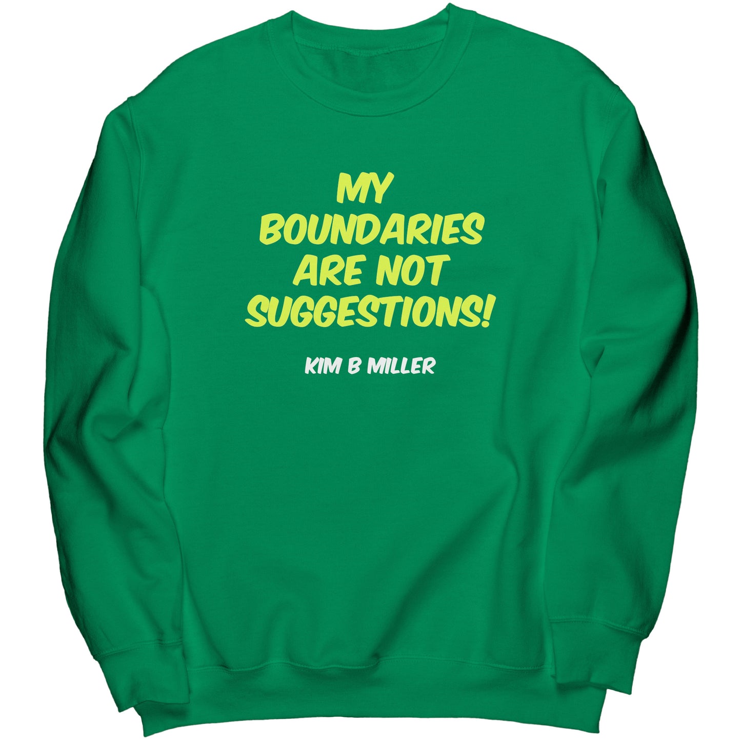 Boundaries Port & Co Crewneck Sweatshirt