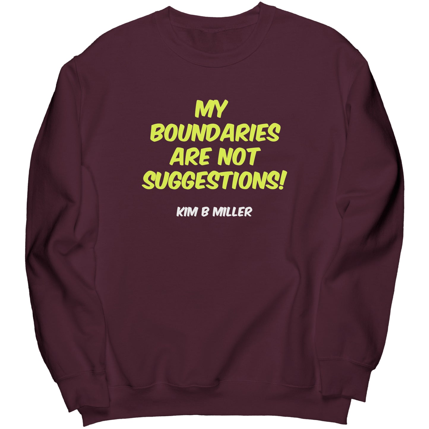 Boundaries Port & Co Crewneck Sweatshirt