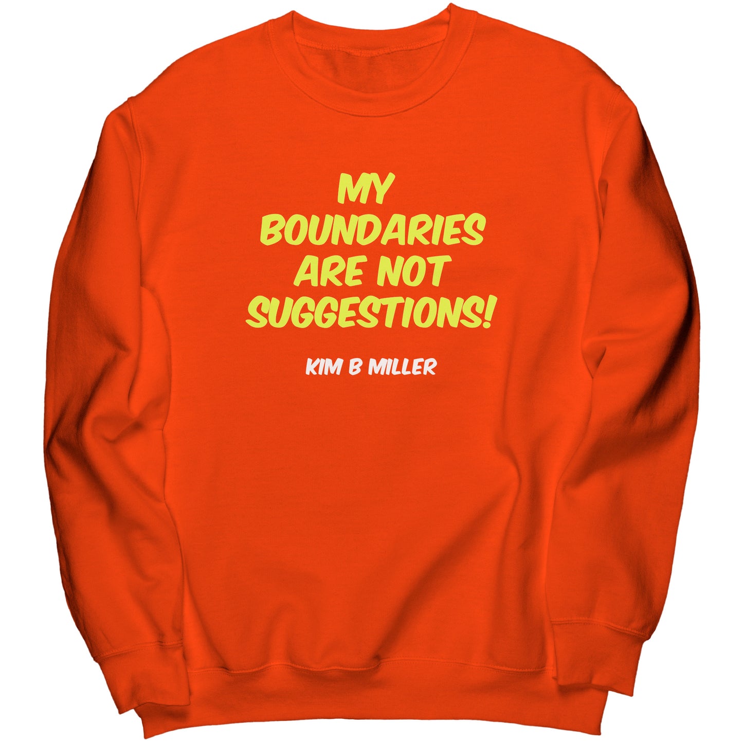 Boundaries Port & Co Crewneck Sweatshirt