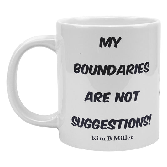 Boundaries:  Big 20 oz Mug