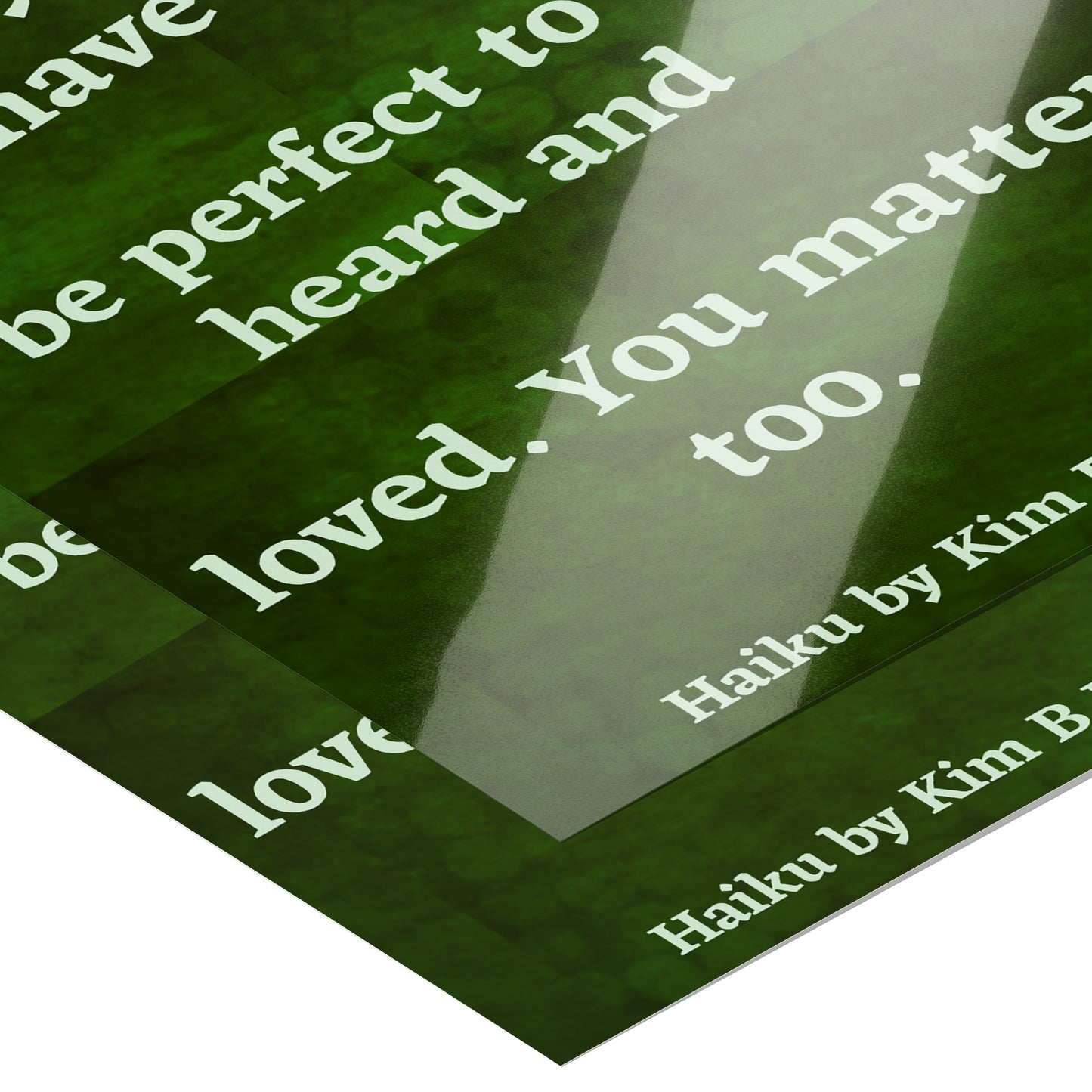 Boys Loved Poster: 8" x 10"