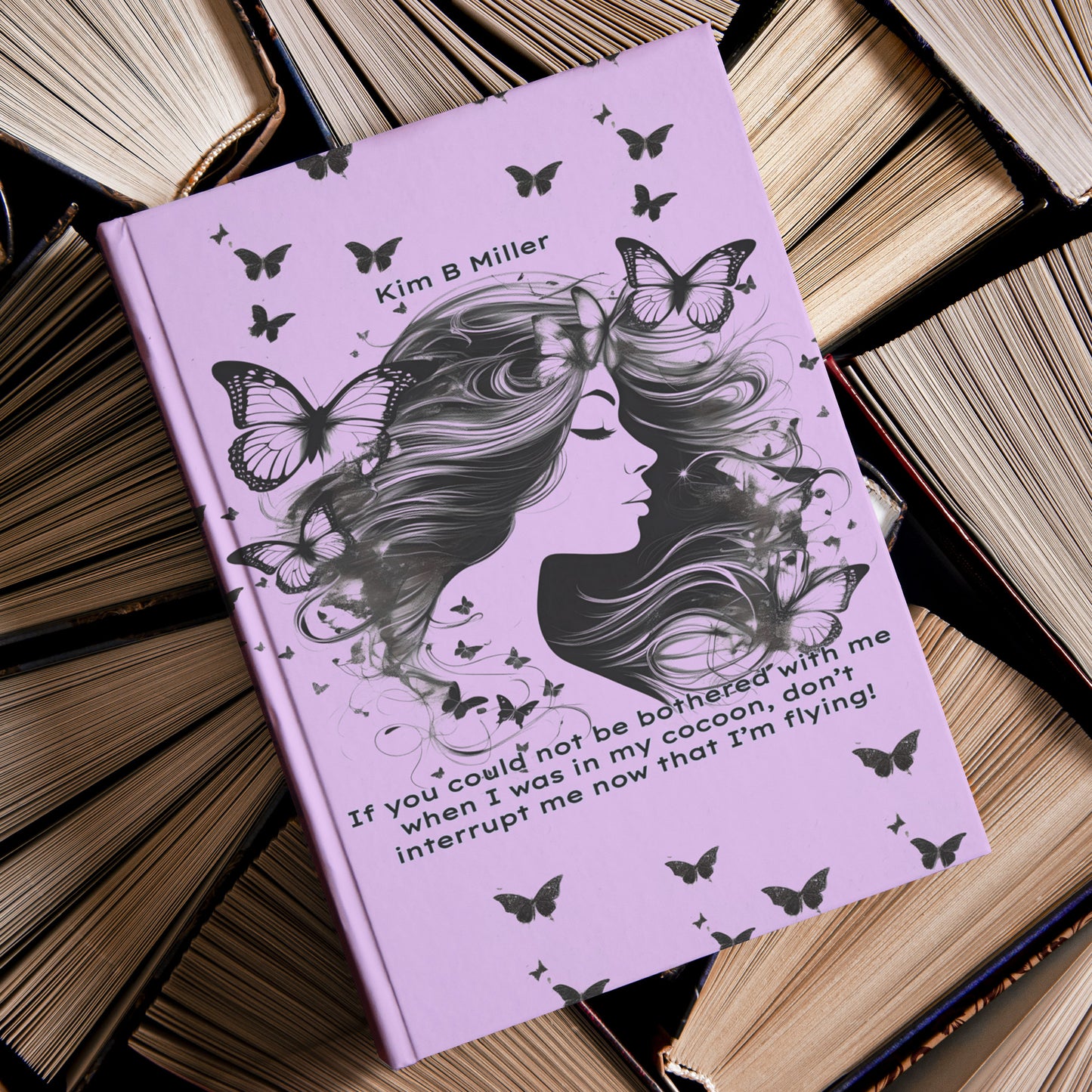 Cocoon-Flying 2: Hardcover Journal (Light purple)