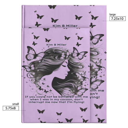 Cocoon-Flying 2: Hardcover Journal (Light purple)