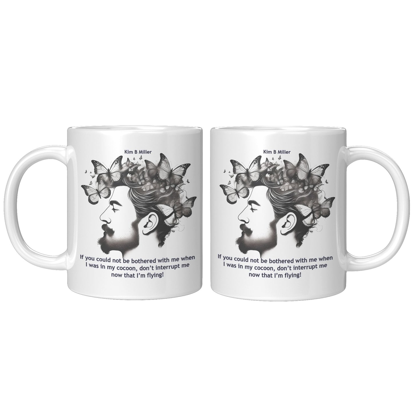 Cocoon-Flying: Accent Mug 2