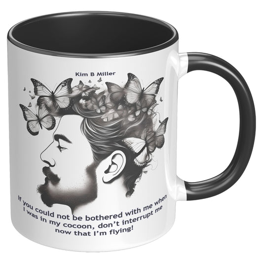 Cocoon-Flying: Accent Mug 2
