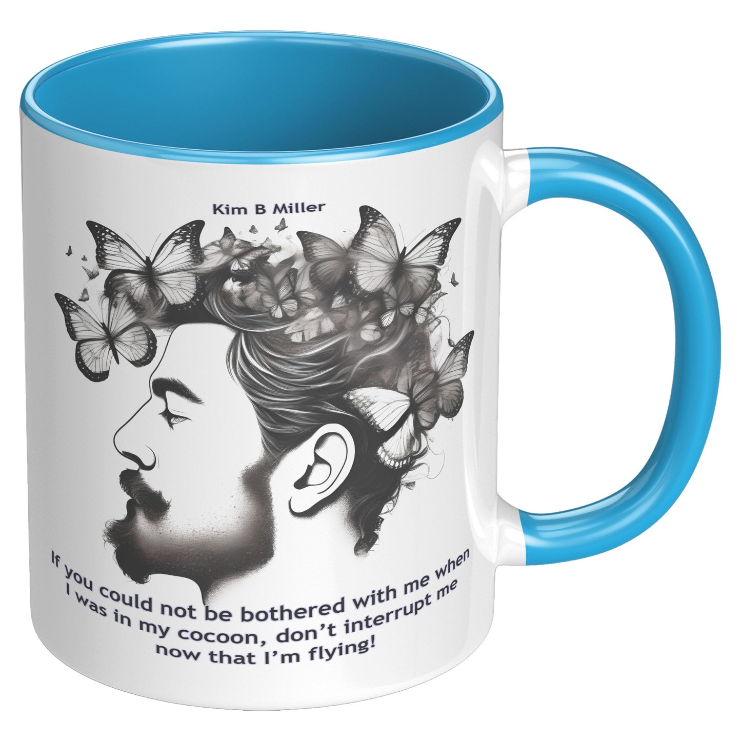 Cocoon-Flying: Accent Mug 2