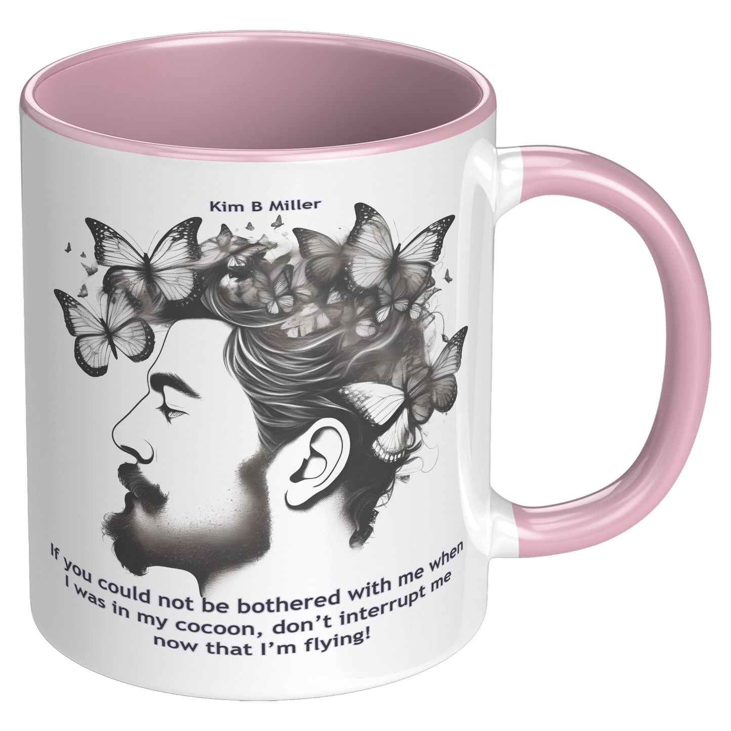 Cocoon-Flying: Accent Mug 2