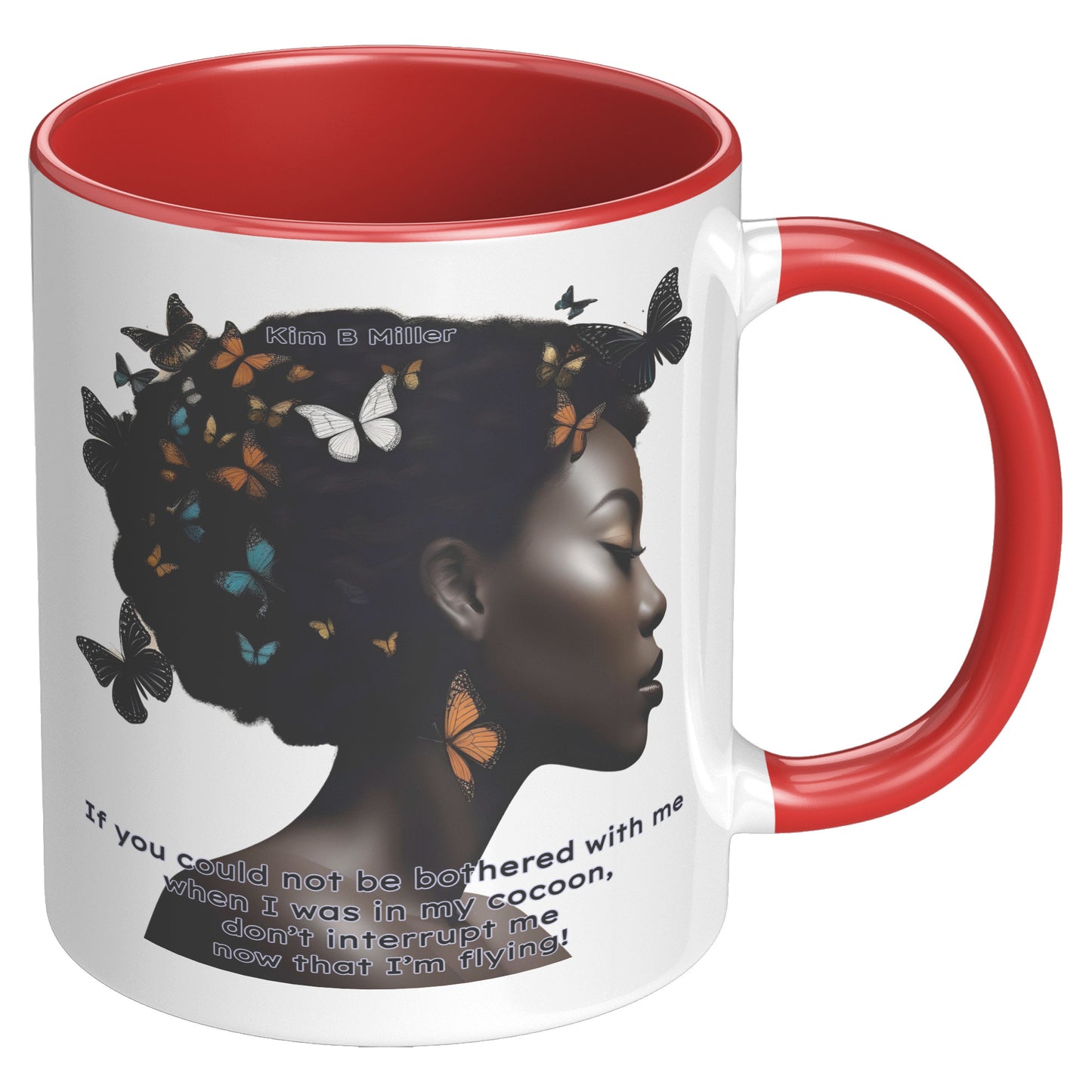 Cocoon-Flying: Accent Mug 3