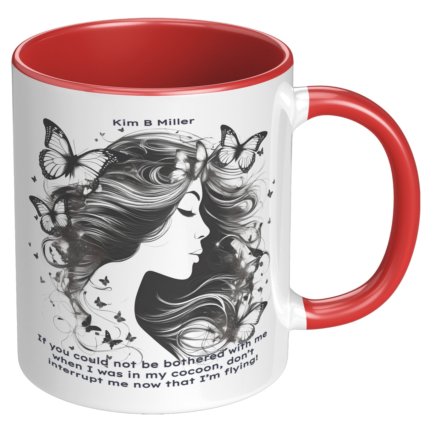 Cocoon-Flying: Accent Mug 4