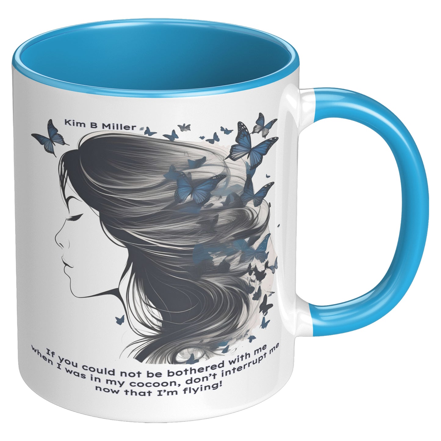 Cocoon-Flying: Accent Mug 5