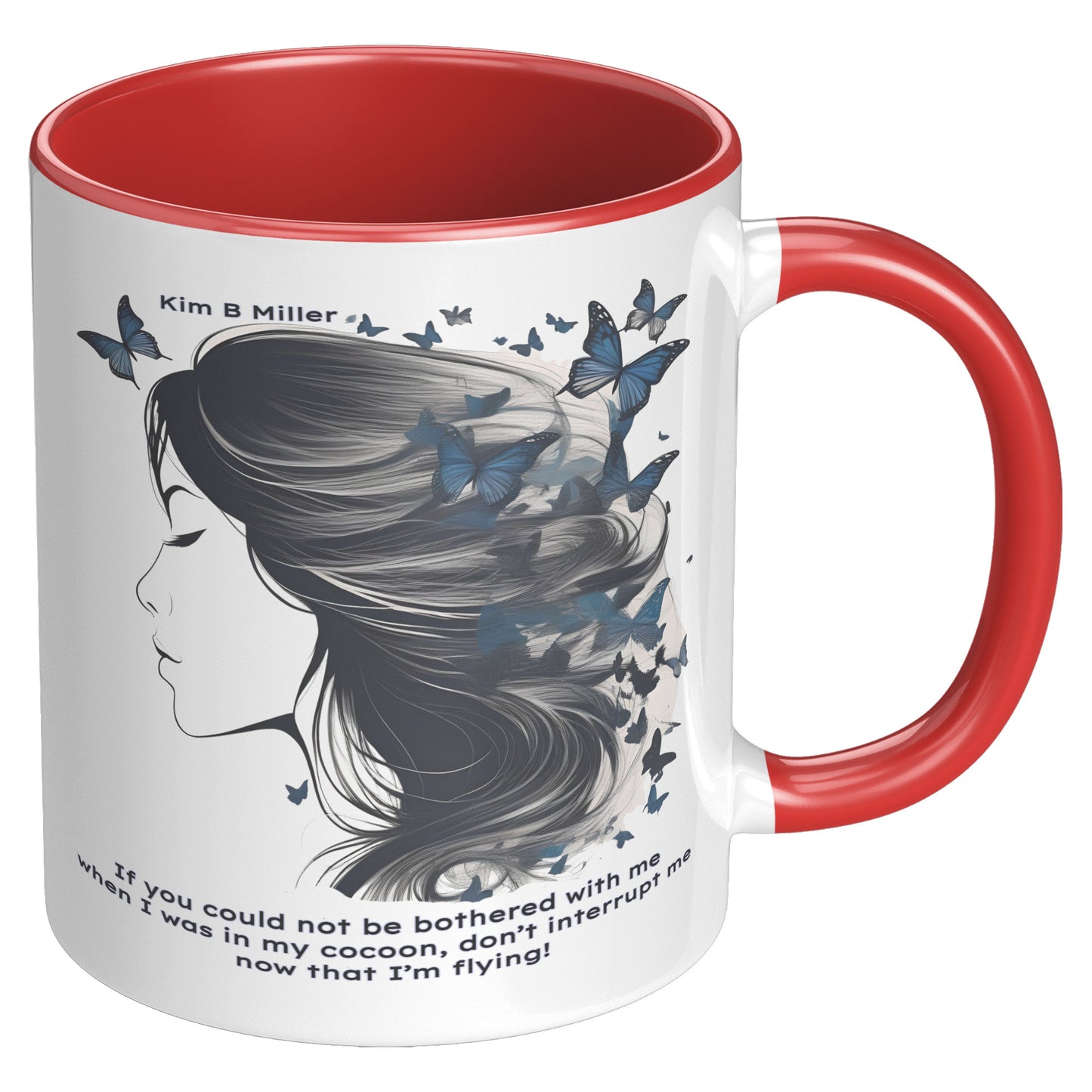 Cocoon-Flying: Accent Mug 5