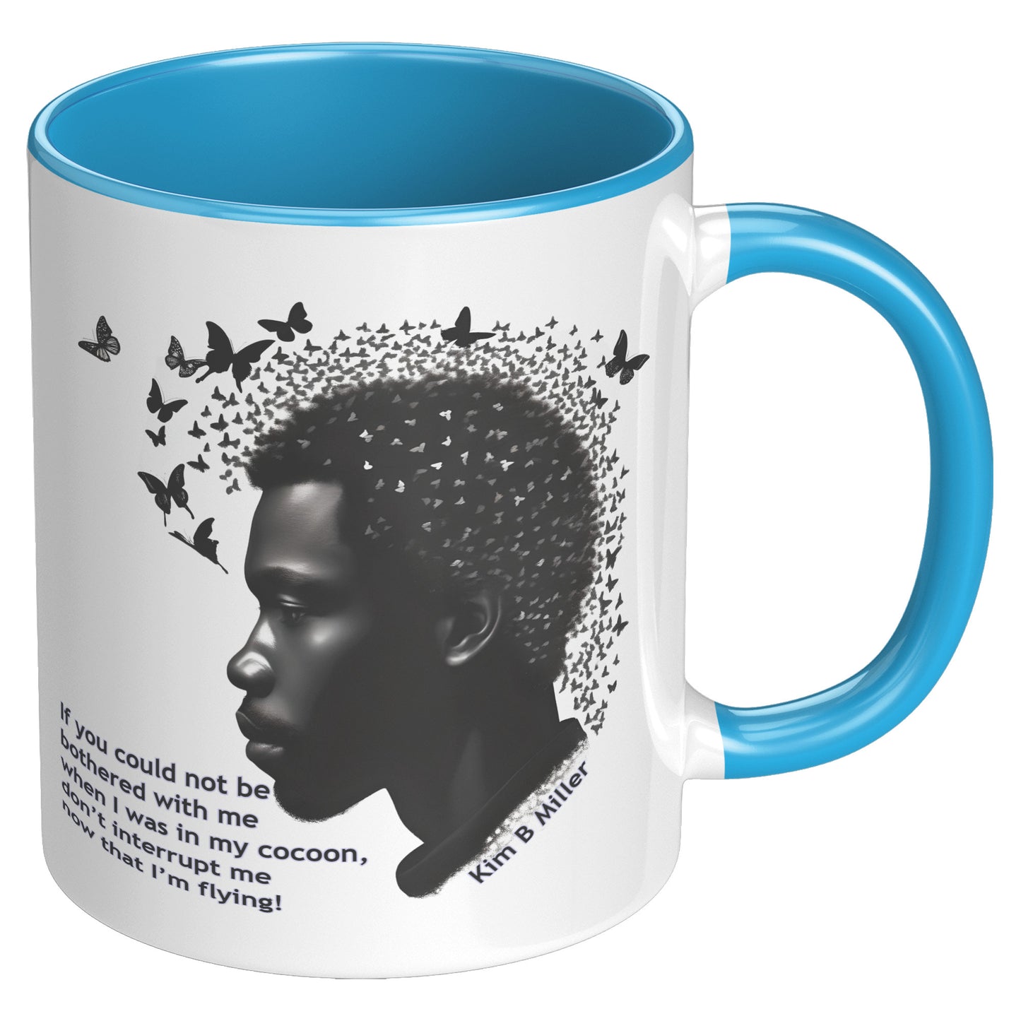 Cocoon-Flying: Accent Mug