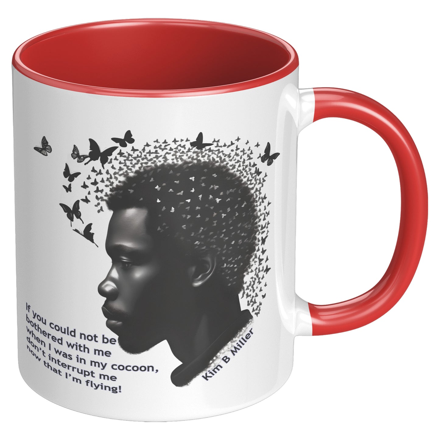 Cocoon-Flying: Accent Mug