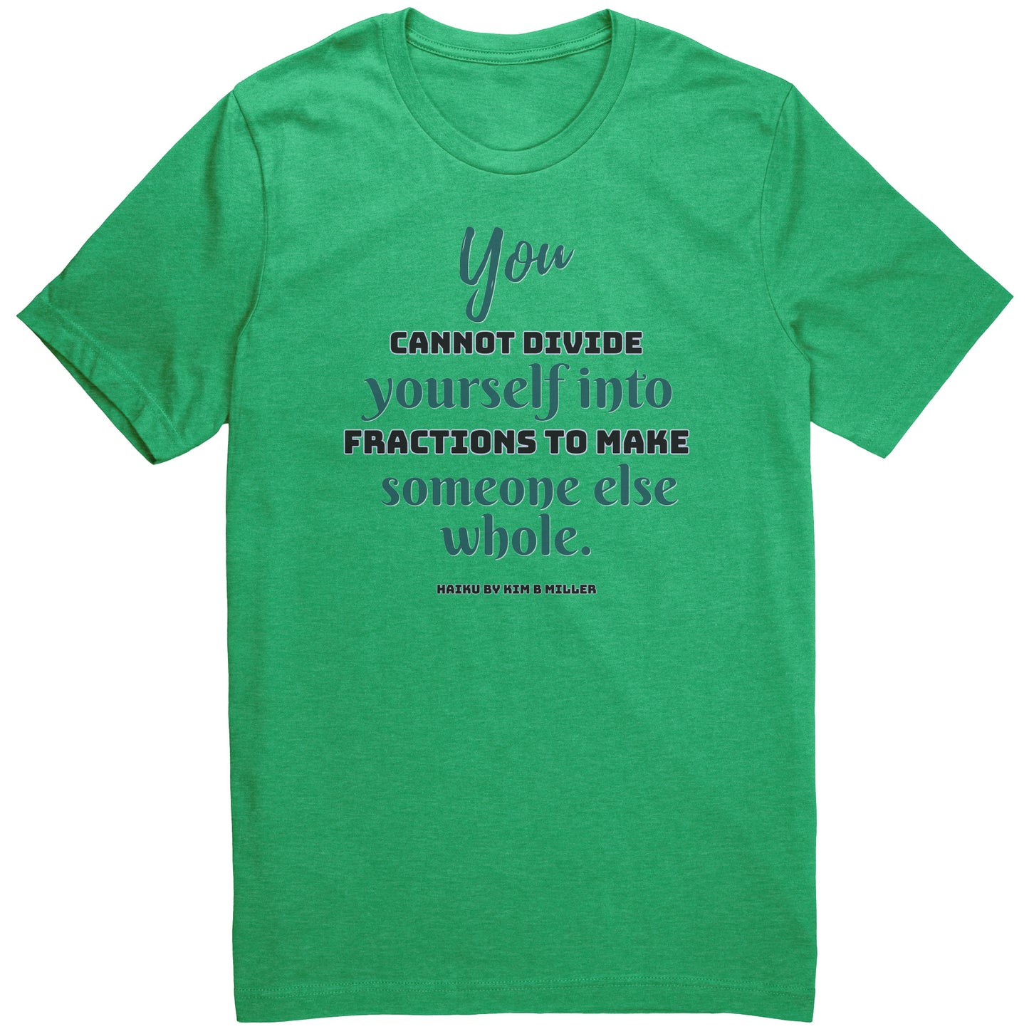 Divide Haiku: Canvas Unisex CVC
