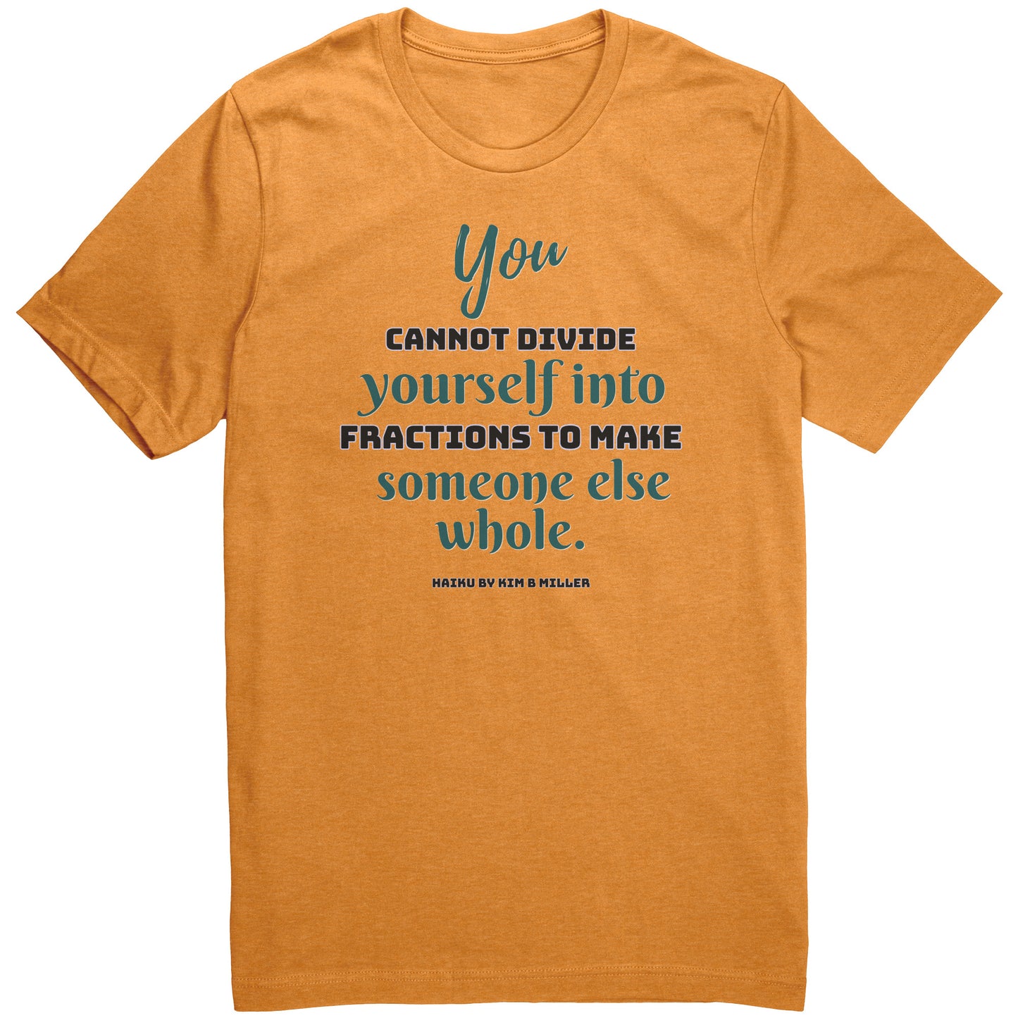 Divide Haiku: Canvas Unisex CVC