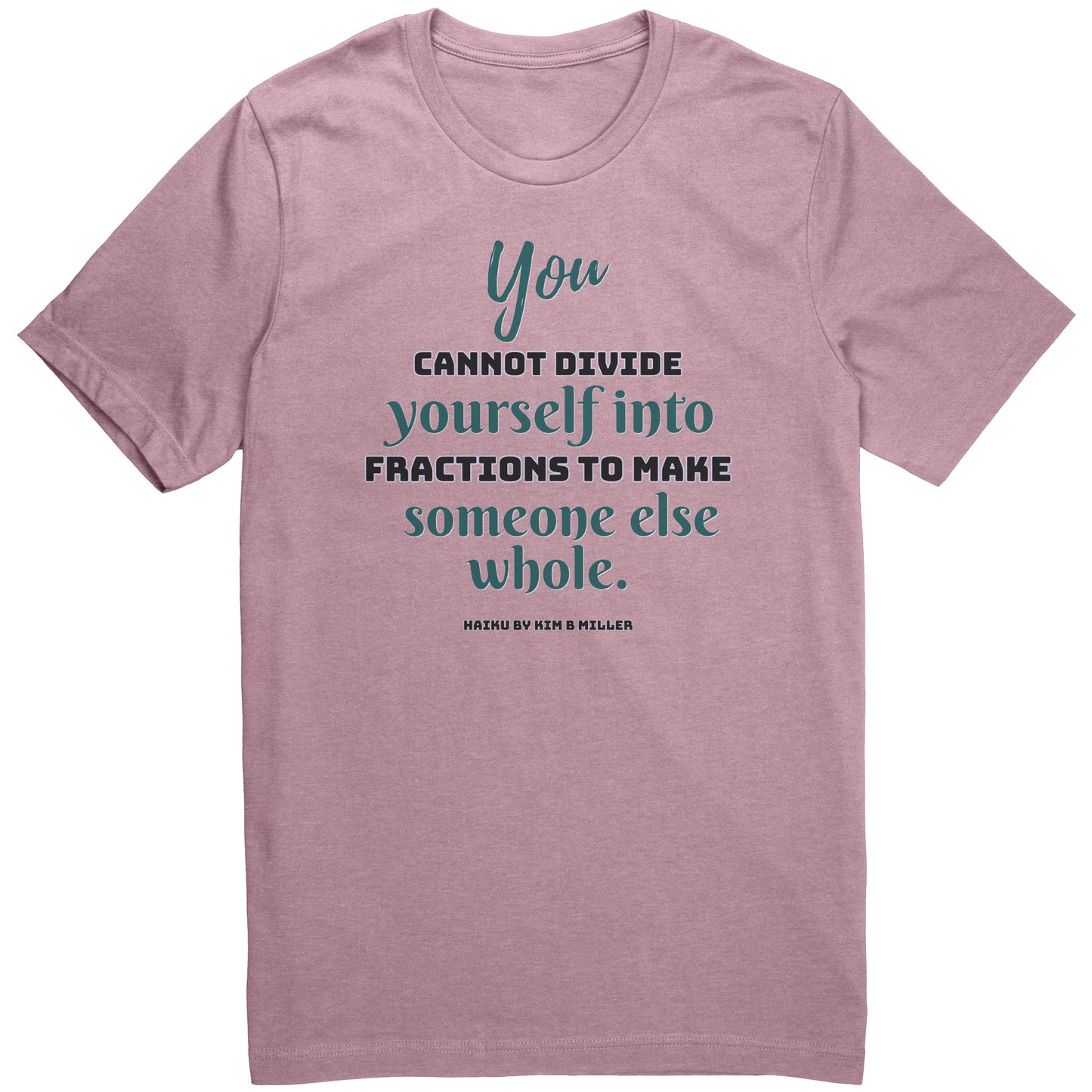 Divide Haiku: Canvas Unisex CVC