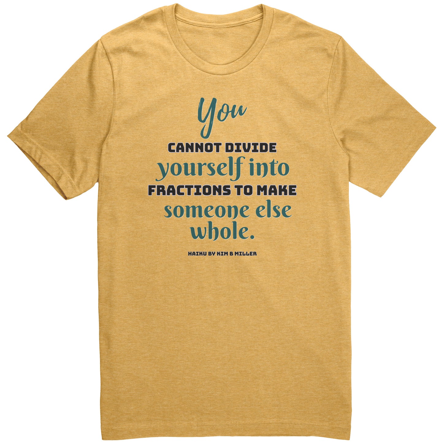 Divide Haiku: Canvas Unisex CVC