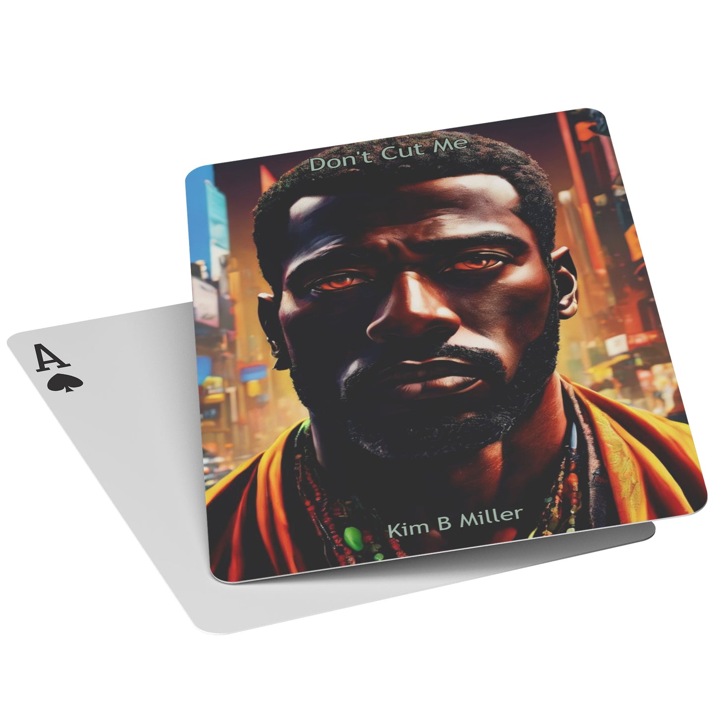 Don't Cut Me- 2 Playing Cards