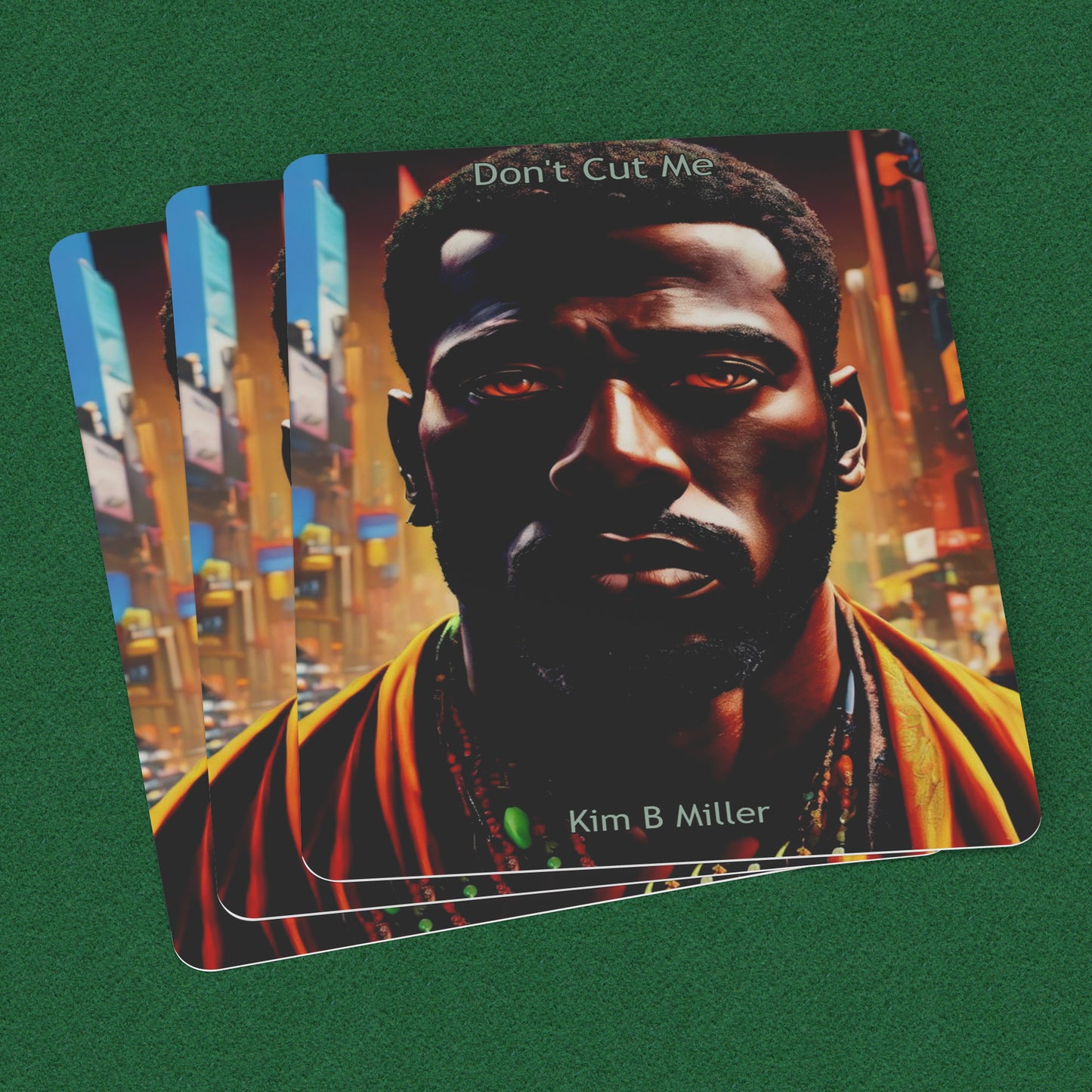 Don't Cut Me- 2 Playing Cards