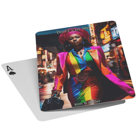 Don't Cut Me: Playing Cards