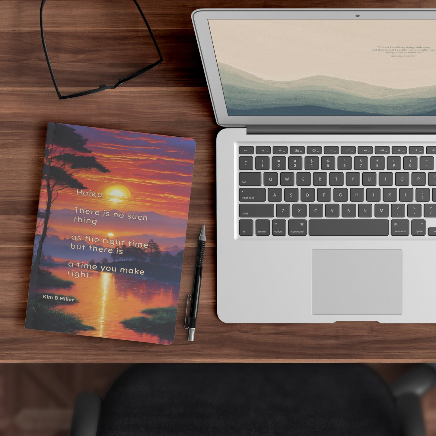 Dream Bigger & Right Time Haiku Paperback Journal