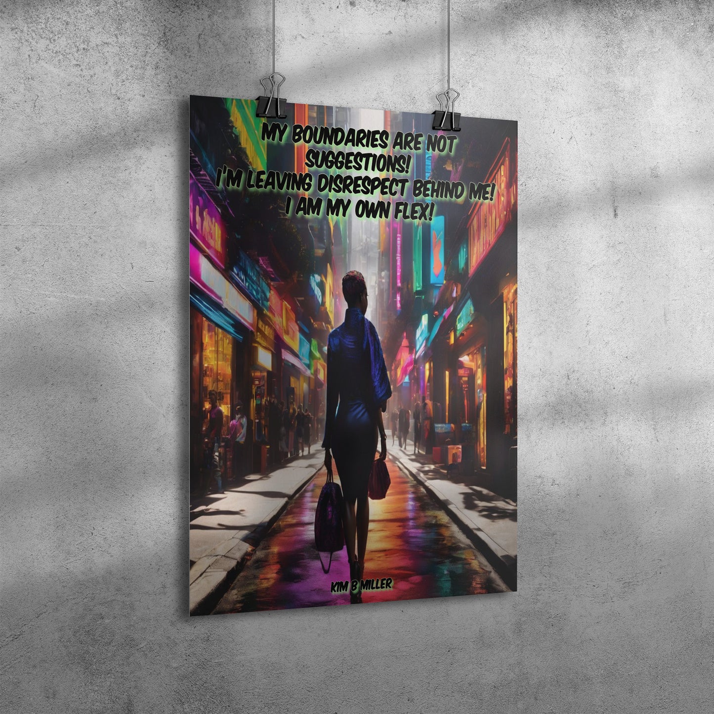 Flex Poster: 12" x 18"