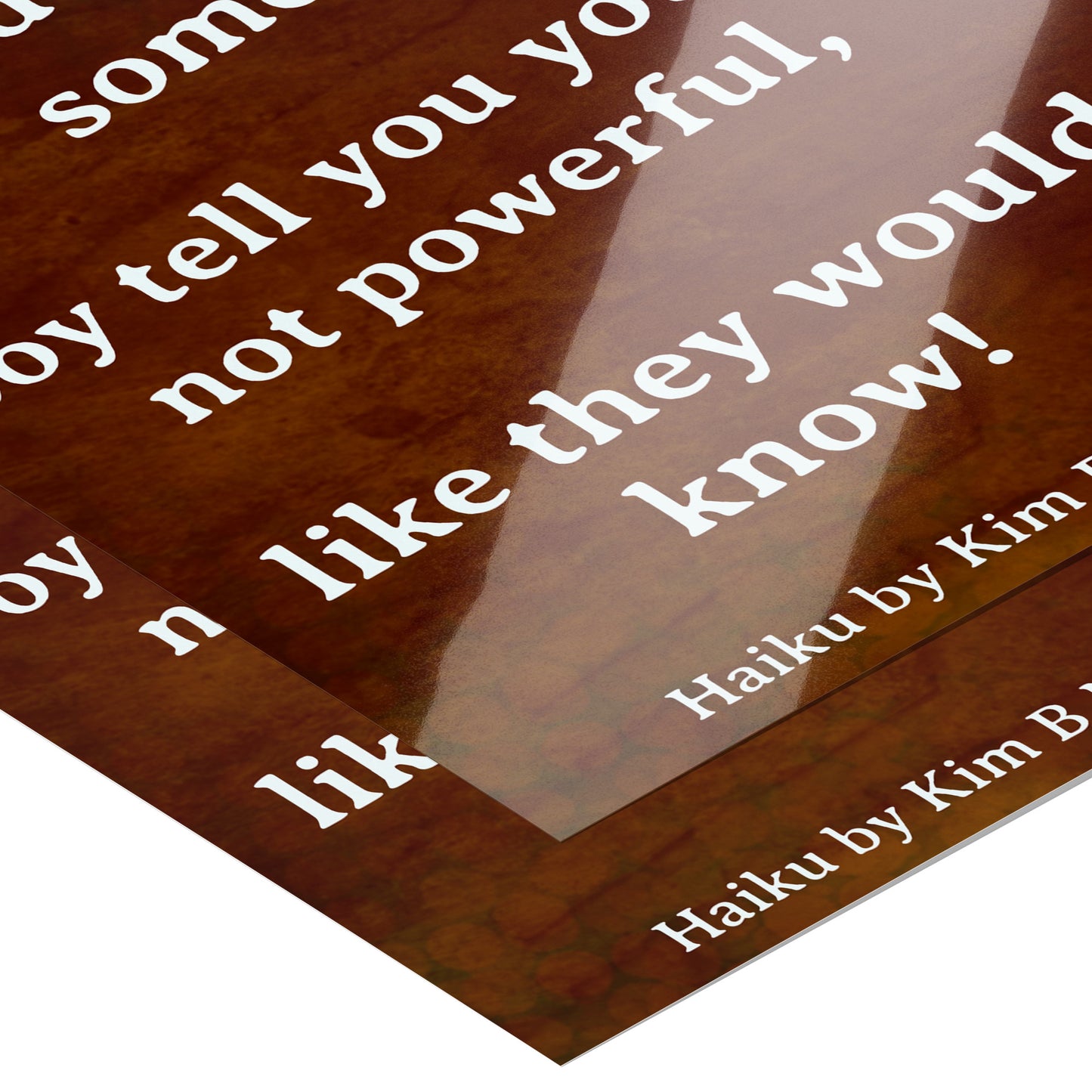 Girls Powerful Poster: 8" x 10"