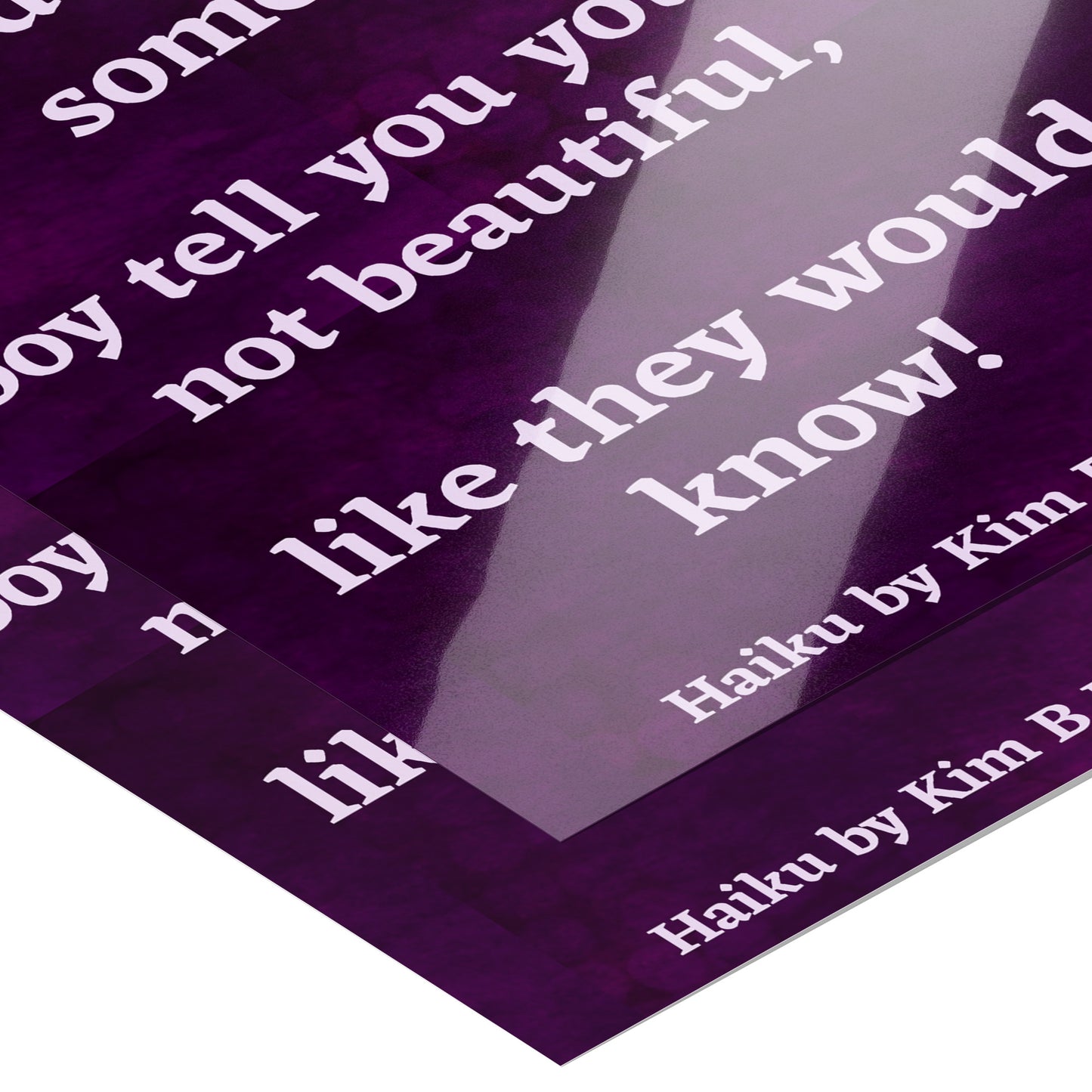 Girls Beautiful Poster: 8" x 10"