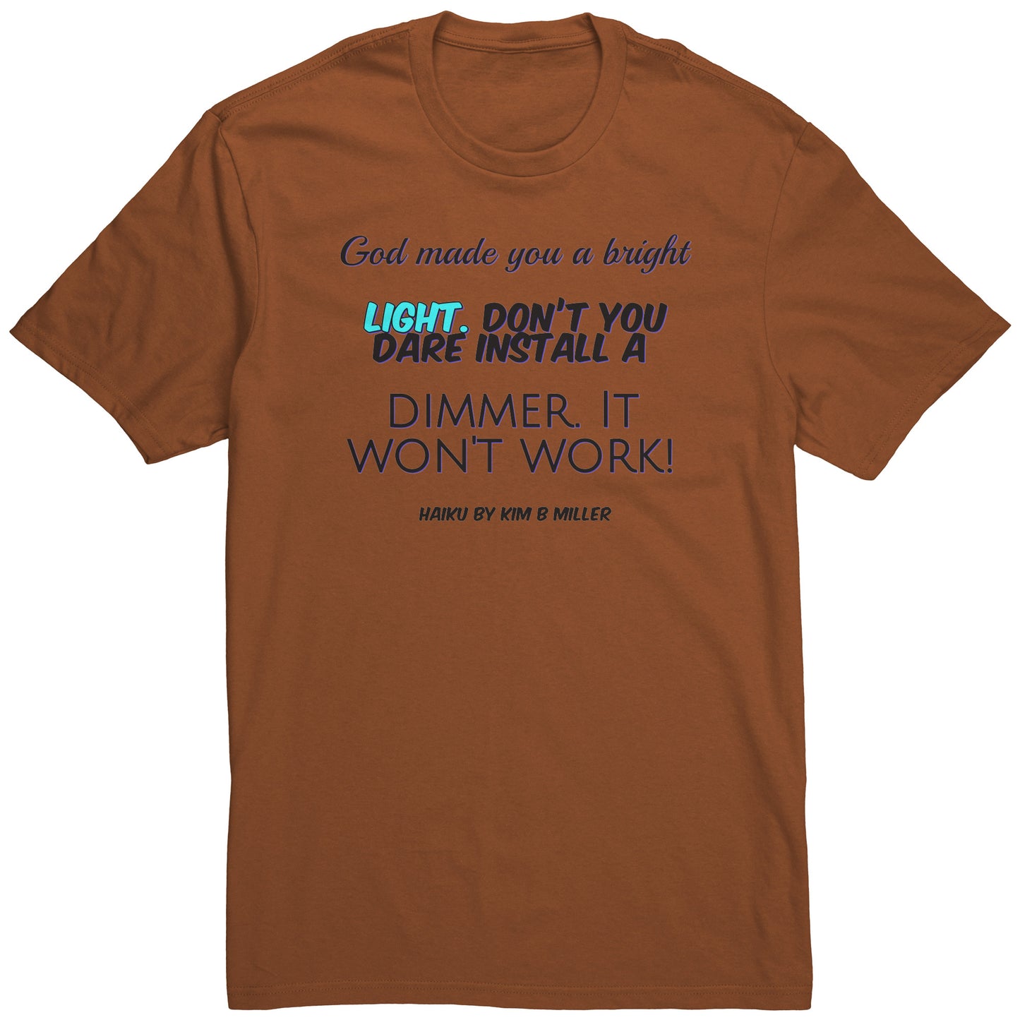 God Dimmer District Men's Shirt