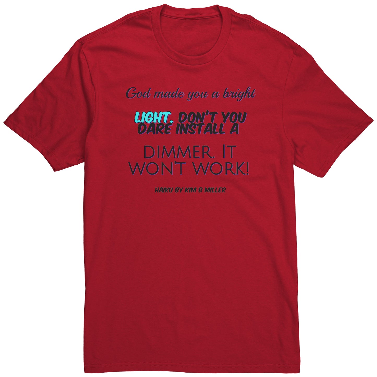 God Dimmer District Men's Shirt