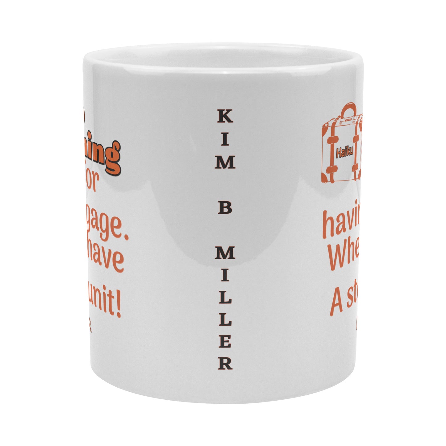 Haiku Baggage: Big 20 oz Mug