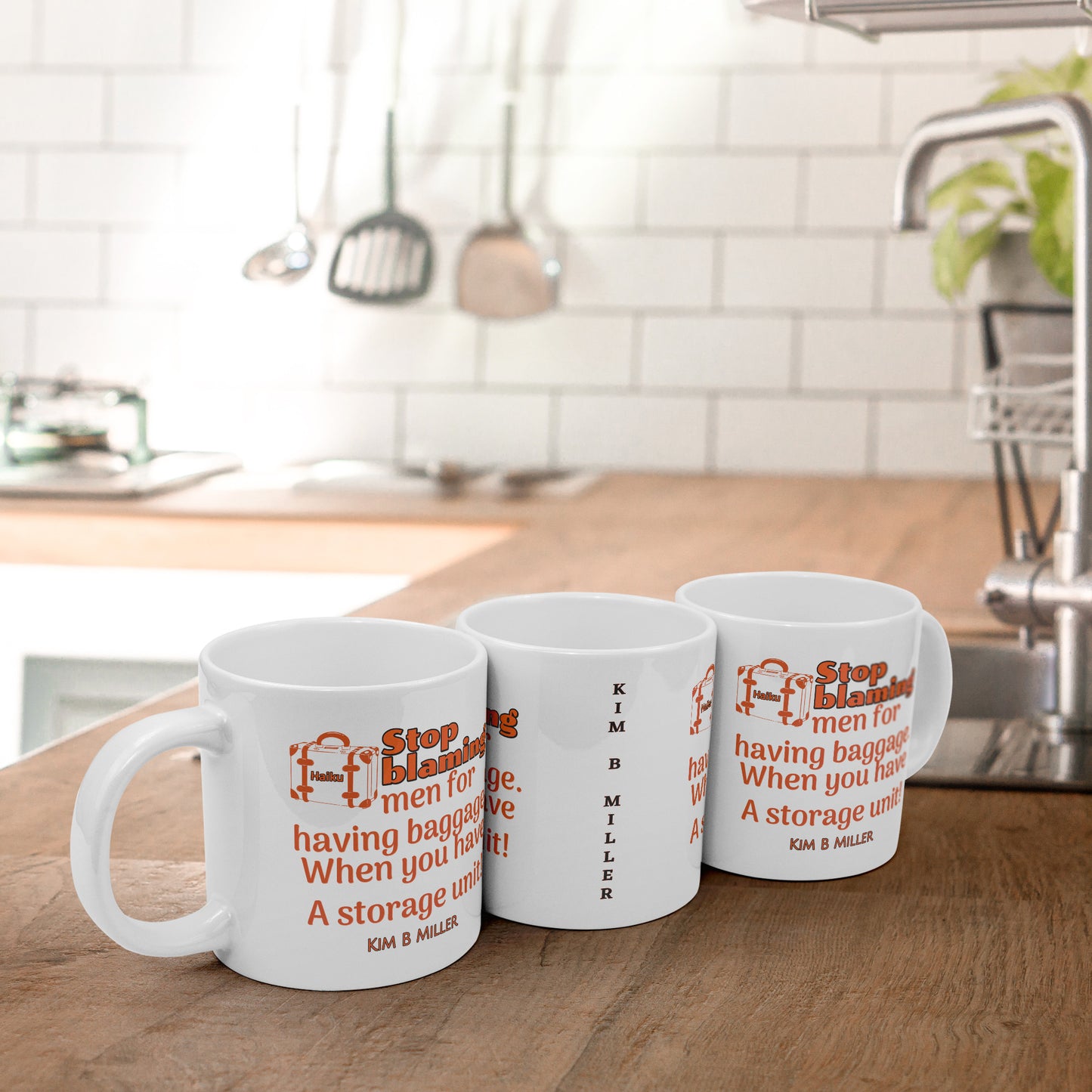 Haiku Baggage: Big 20 oz Mug