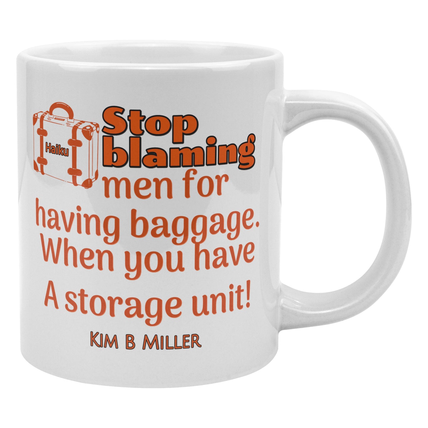 Haiku Baggage: Big 20 oz Mug