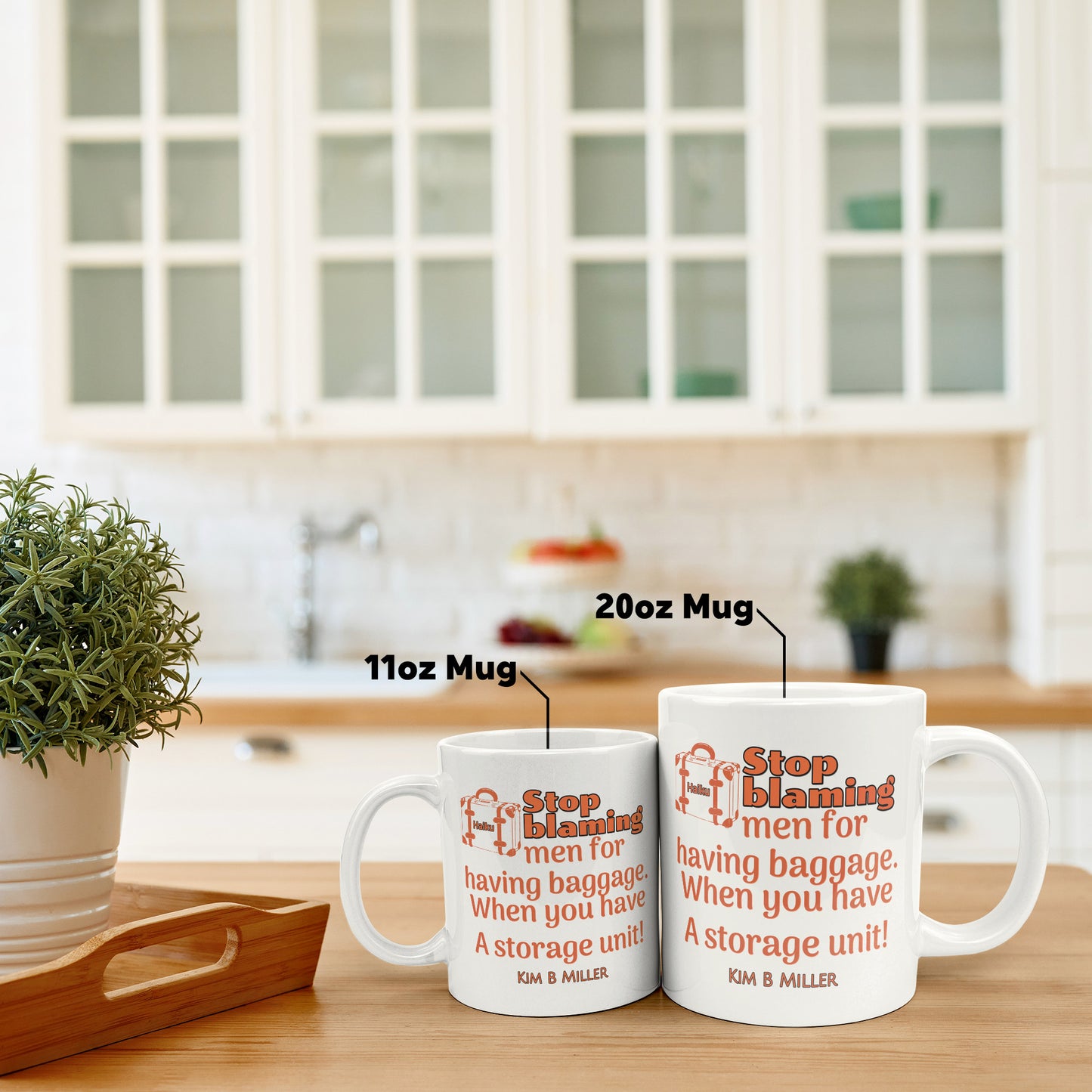 Haiku Baggage: Big 20 oz Mug