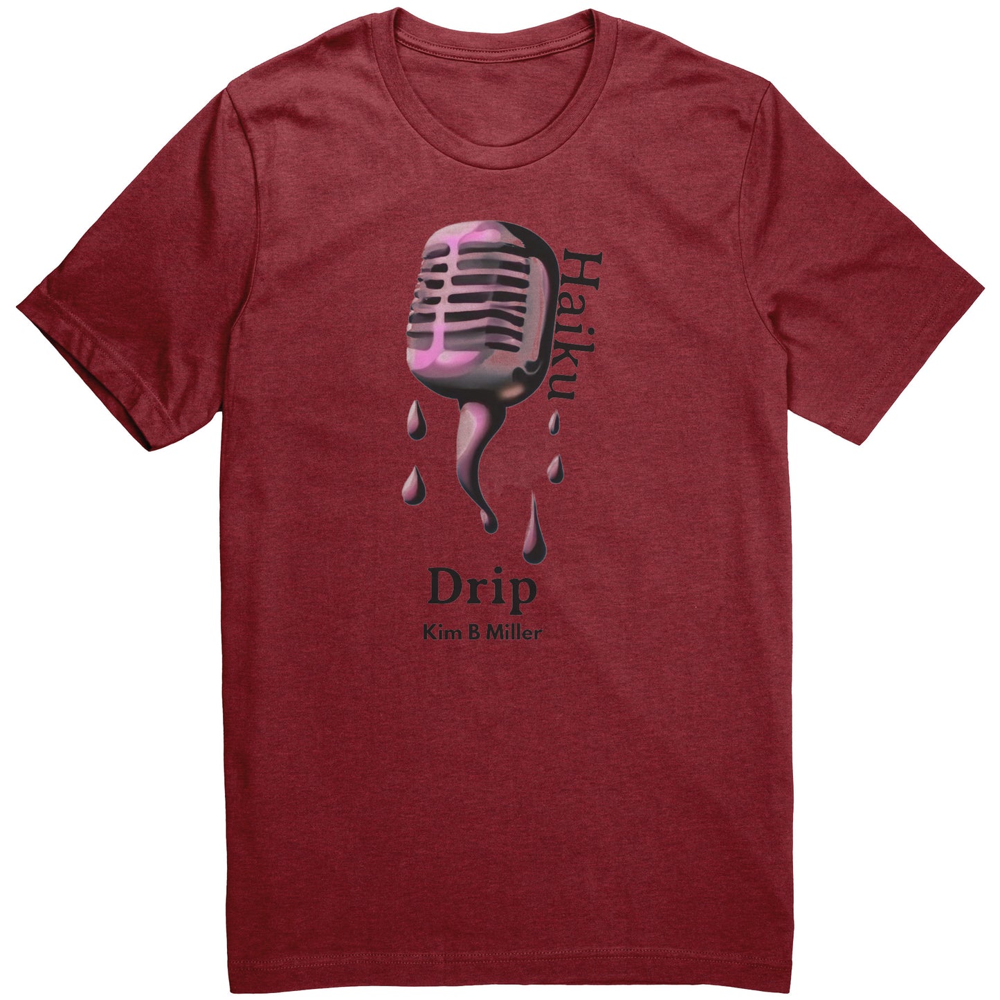 Haiku Drip: Canvas Unisex CVC