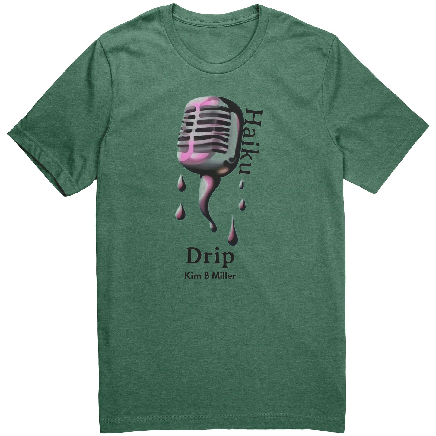 Haiku Drip: Canvas Unisex CVC