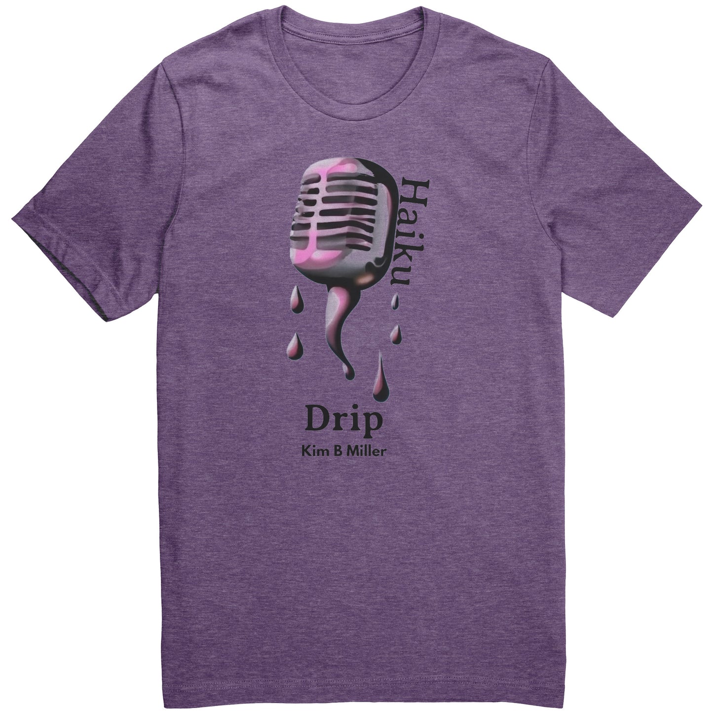 Haiku Drip: Canvas Unisex CVC
