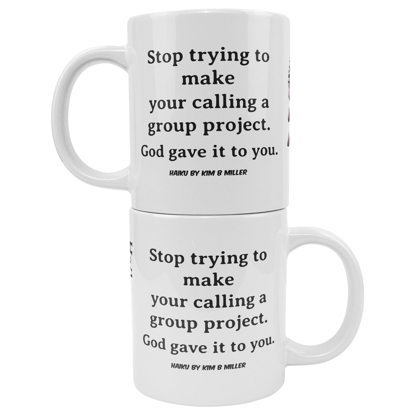 Haiku God's Calling: Big 20 oz Mug