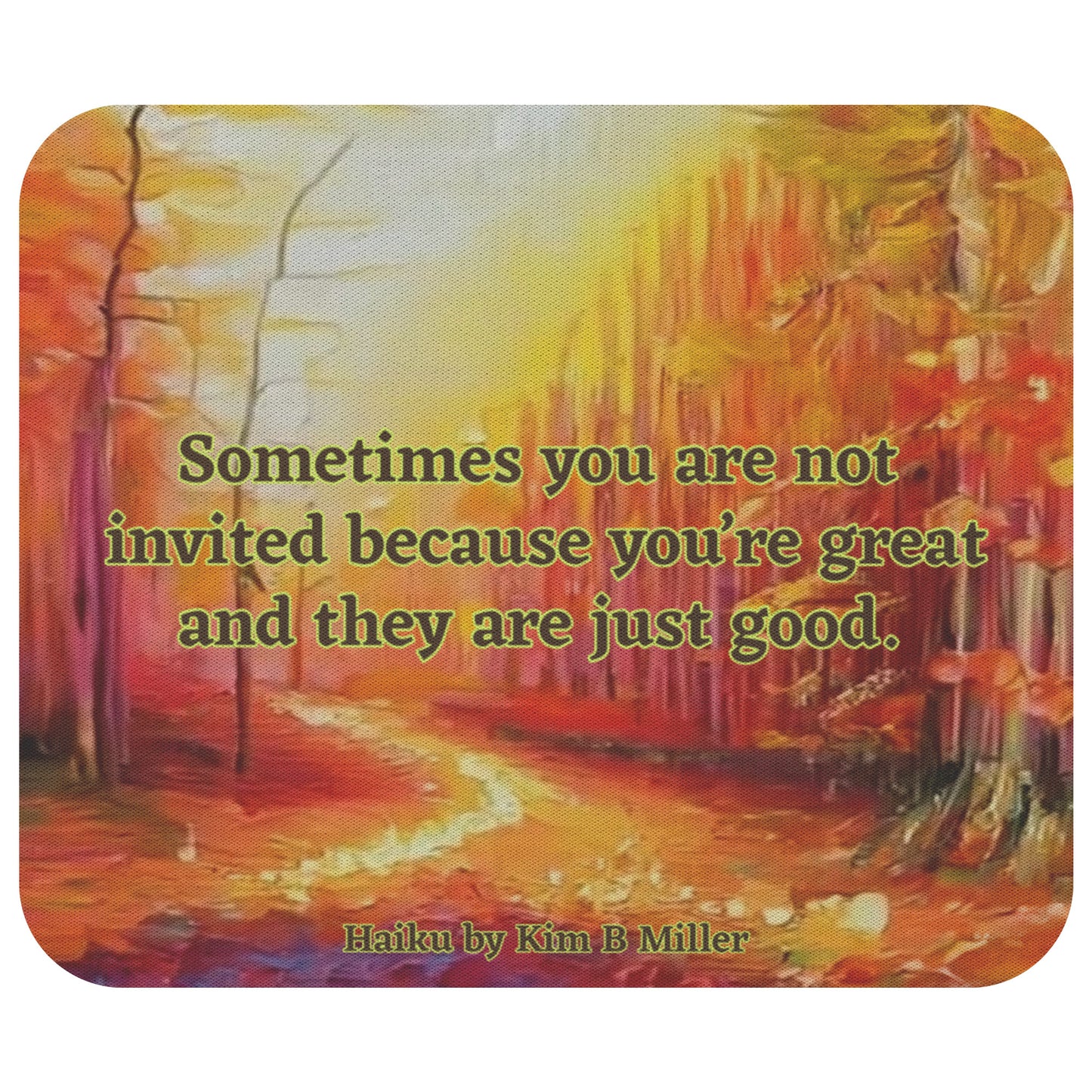 Haiku Great Mousepad