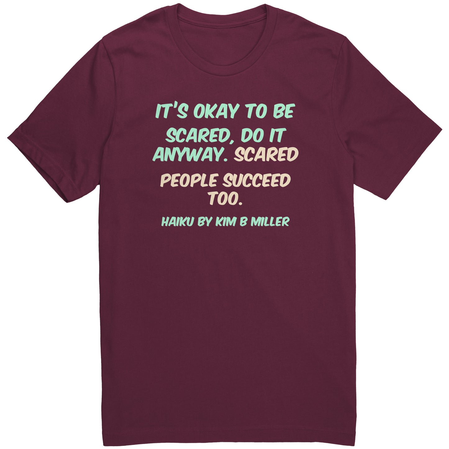 Haiku It's Okay, Canvas Unisex Shirt
