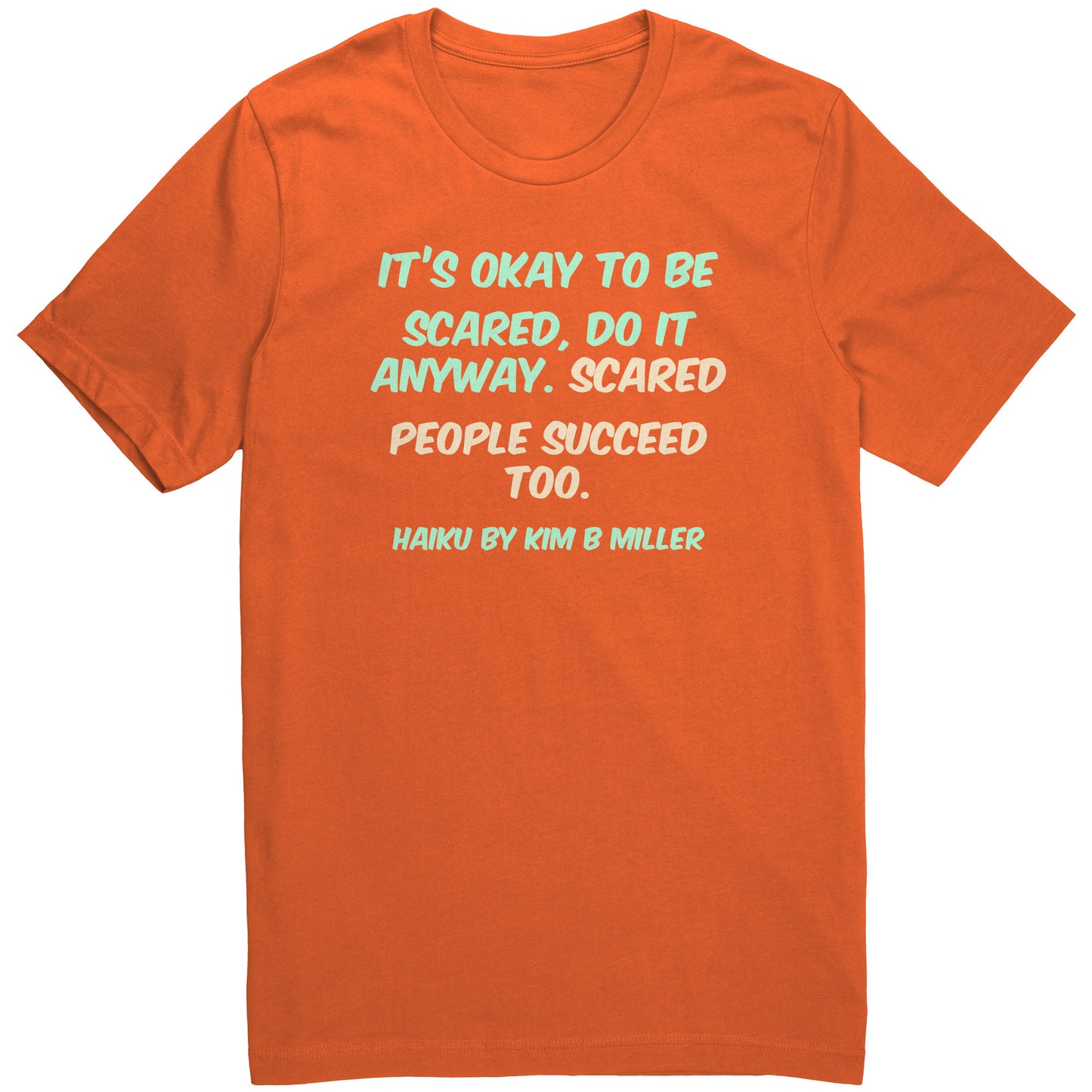 Haiku It's Okay, Canvas Unisex Shirt