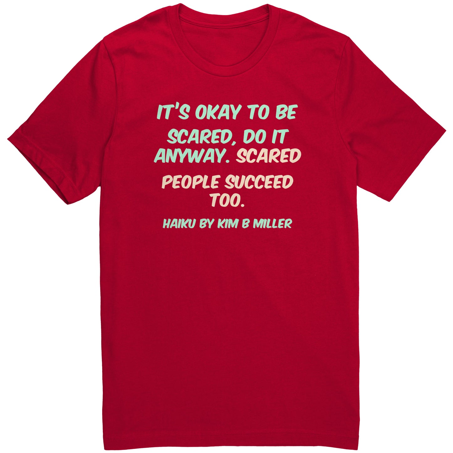 Haiku It's Okay, Canvas Unisex Shirt