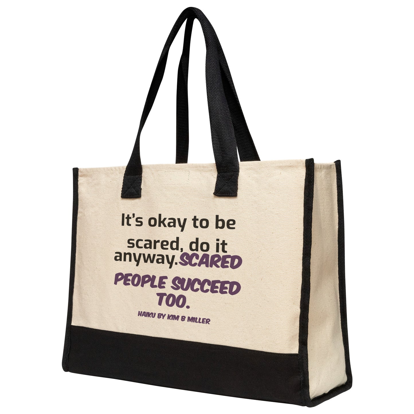 Haiku It's Okay, Premium Cotton Tote