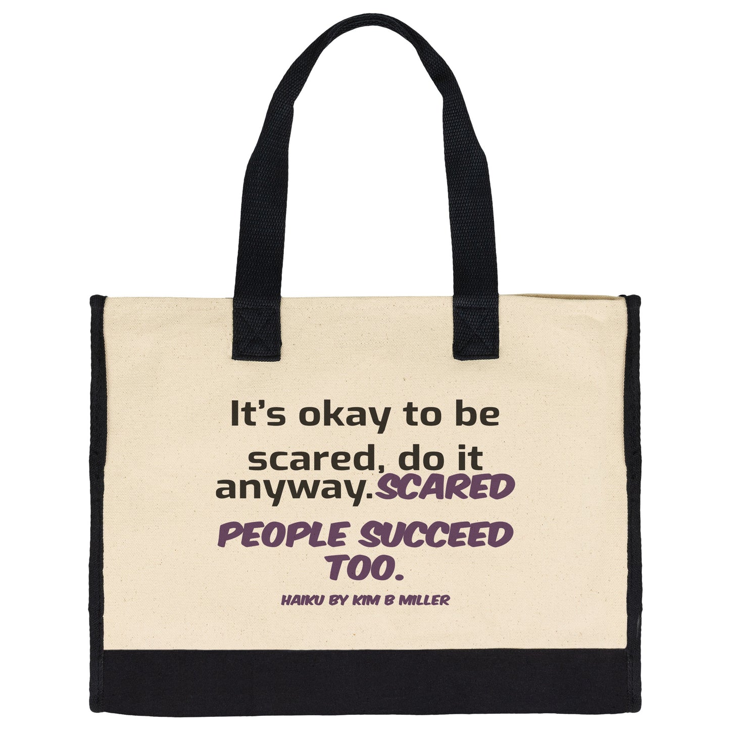 Haiku It's Okay, Premium Cotton Tote