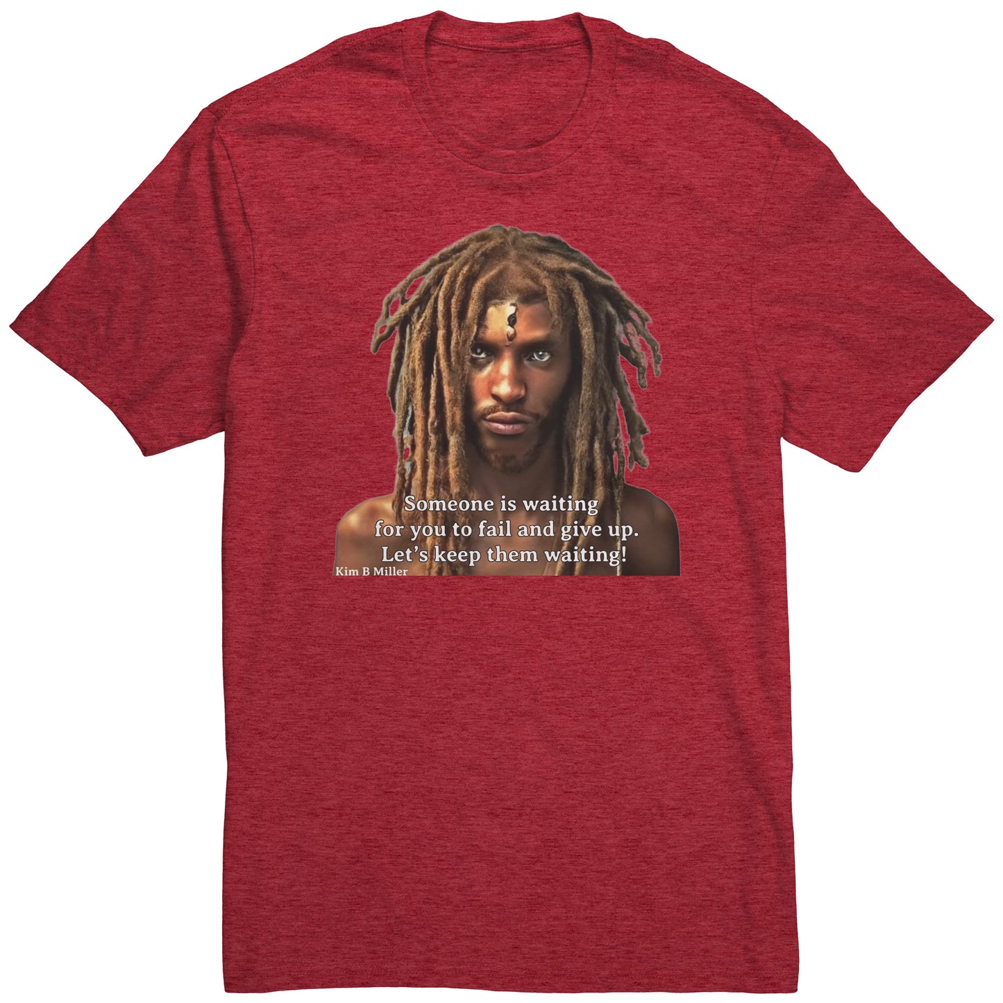 Haiku Keep Waiting, Black Man 1: District Men's Shirt