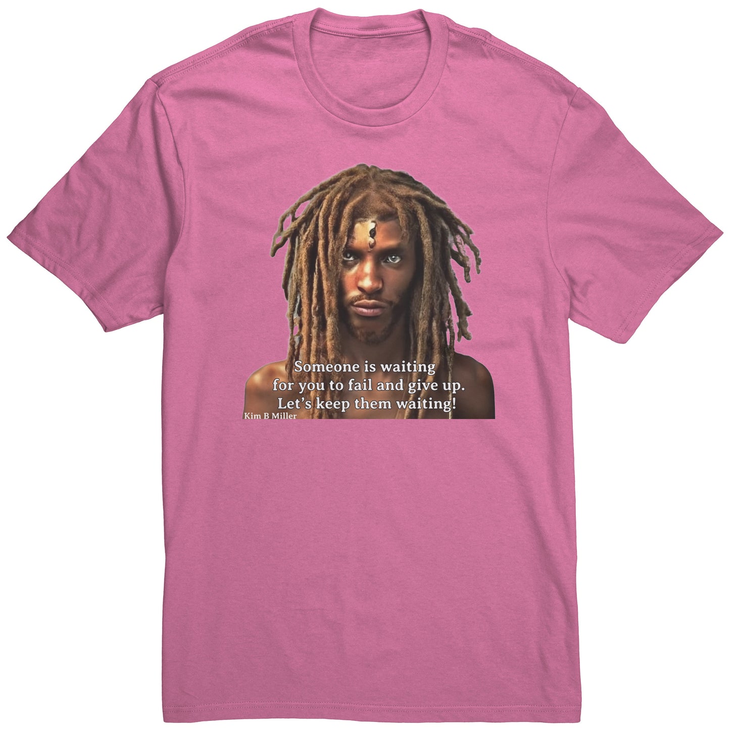 Haiku Keep Waiting, Black Man 1: District Men's Shirt
