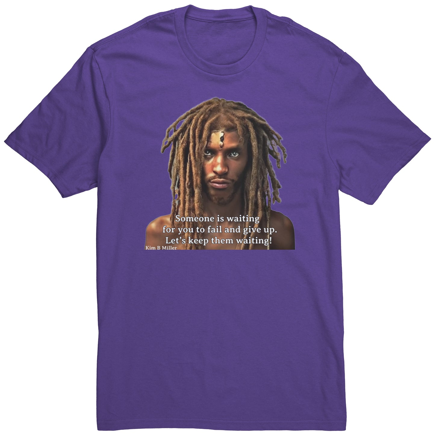 Haiku Keep Waiting, Black Man 1: District Men's Shirt