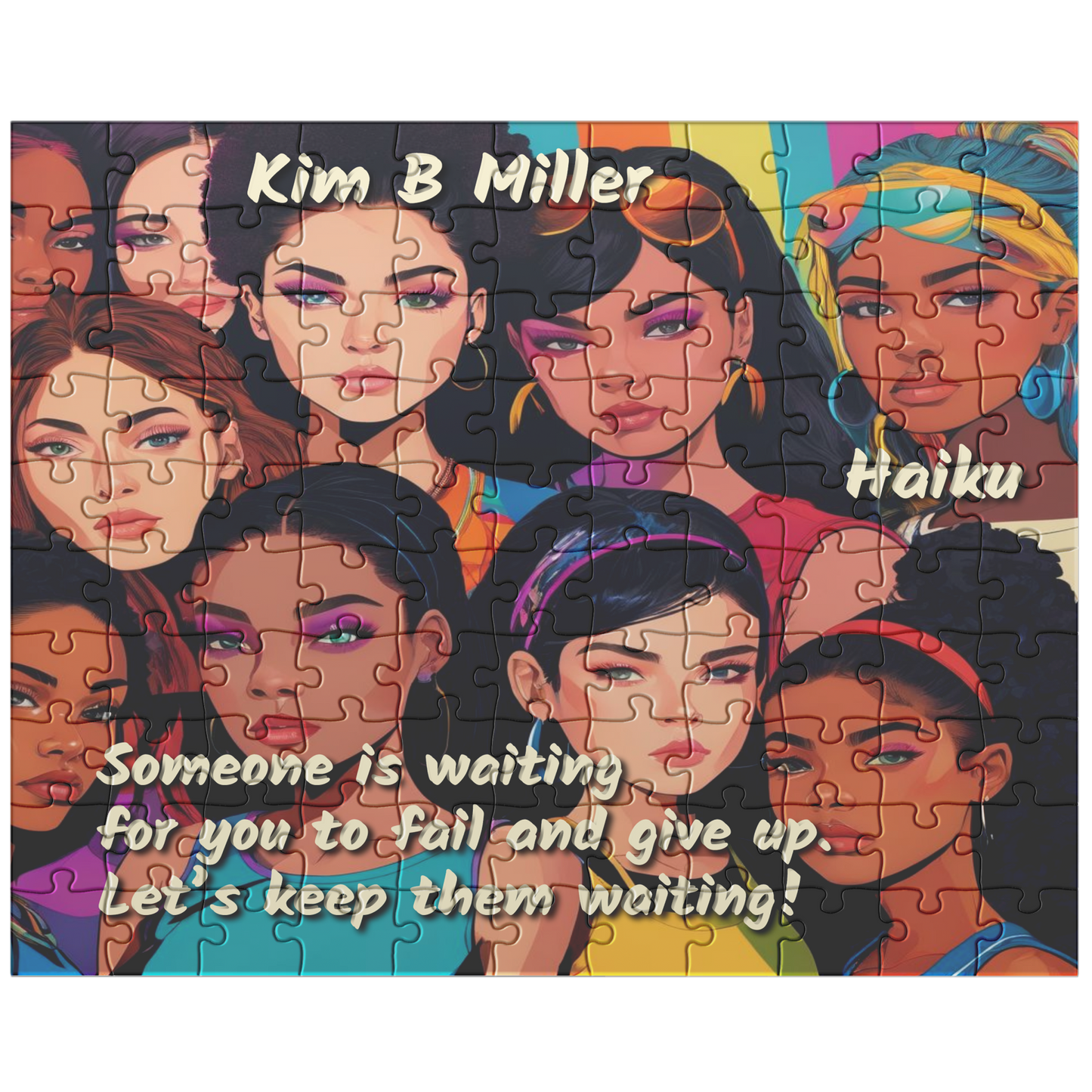 Haiku Keep Waiting Girls Puzzle  (30pc-500pc)