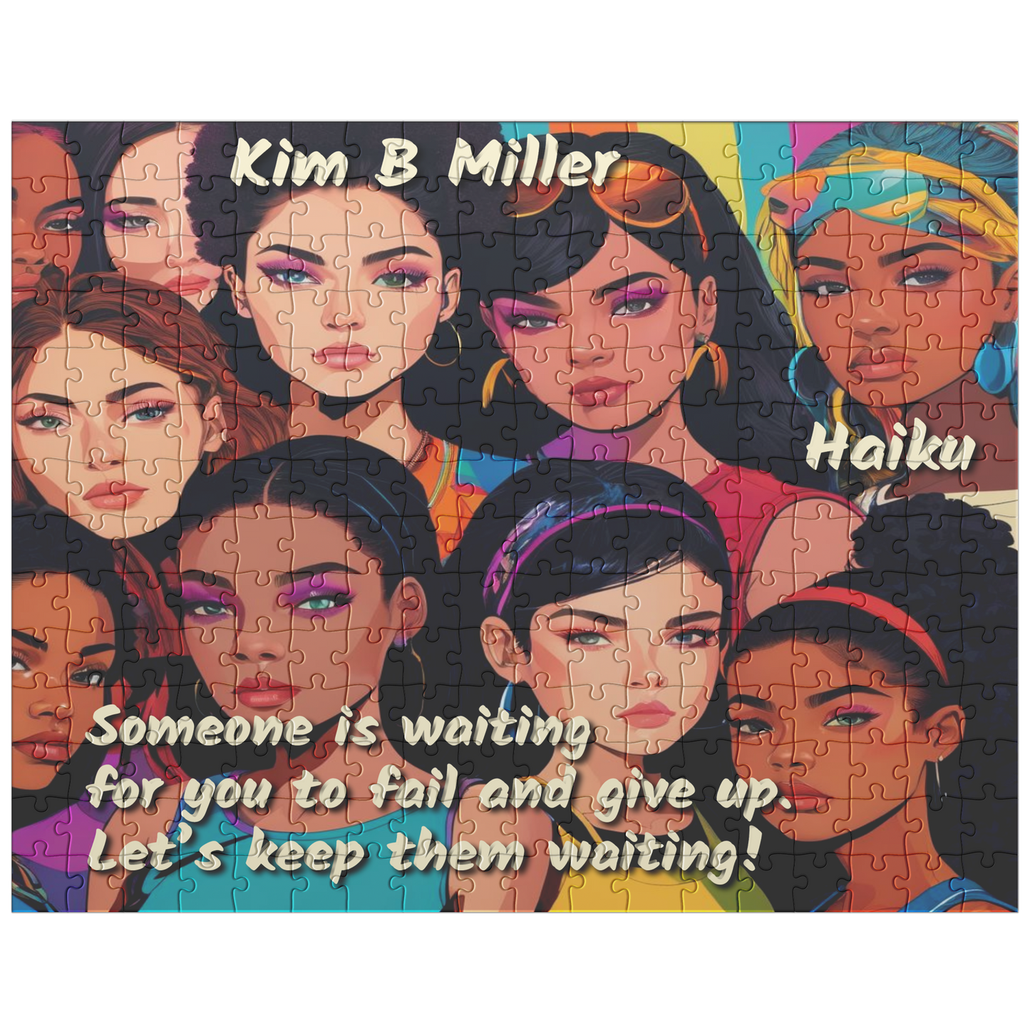 Haiku Keep Waiting Girls Puzzle  (30pc-500pc)